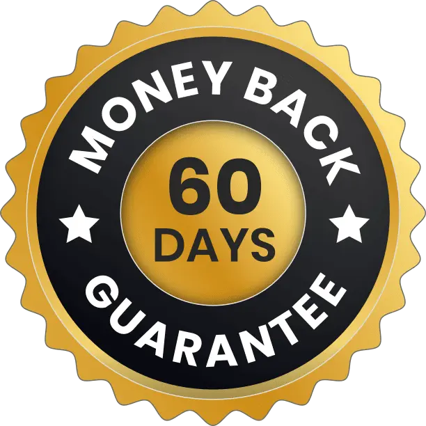 Neotonics 60-day money-back guarantee badge