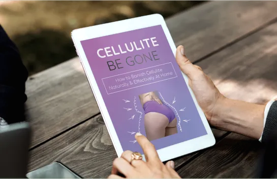Cellulite Be Gone digital guide cover